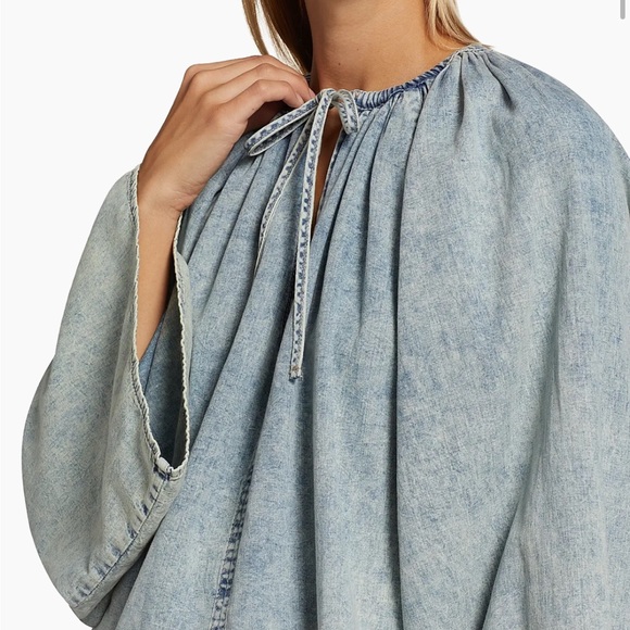 Frame Denim Blue Women's Top. NWT. Medium. - Picture 6 of 11